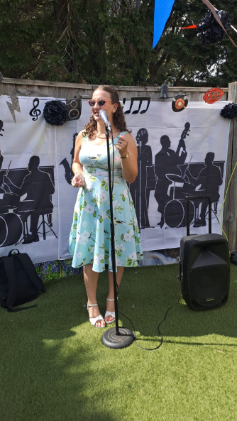 Performer at Summer Party
